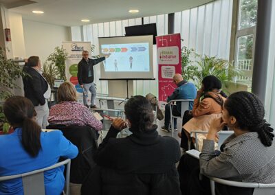 Petit dej' de la création d'entreprise Initiative Seine Yvelines